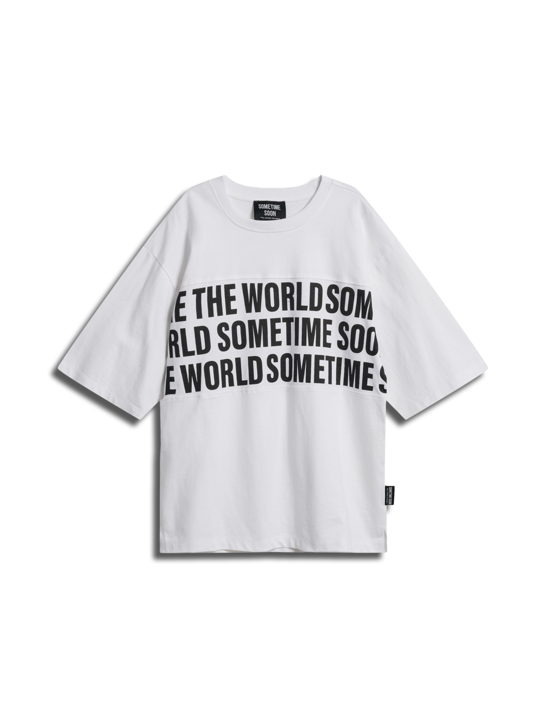 stsMILTON T-SHIRT S/S, BRIGHT WHITE, packshot