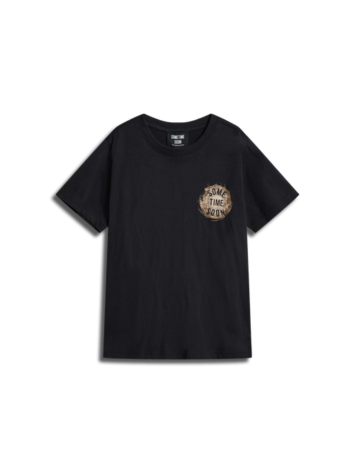 stsMORENO T-SHIRT, BLACK, packshot