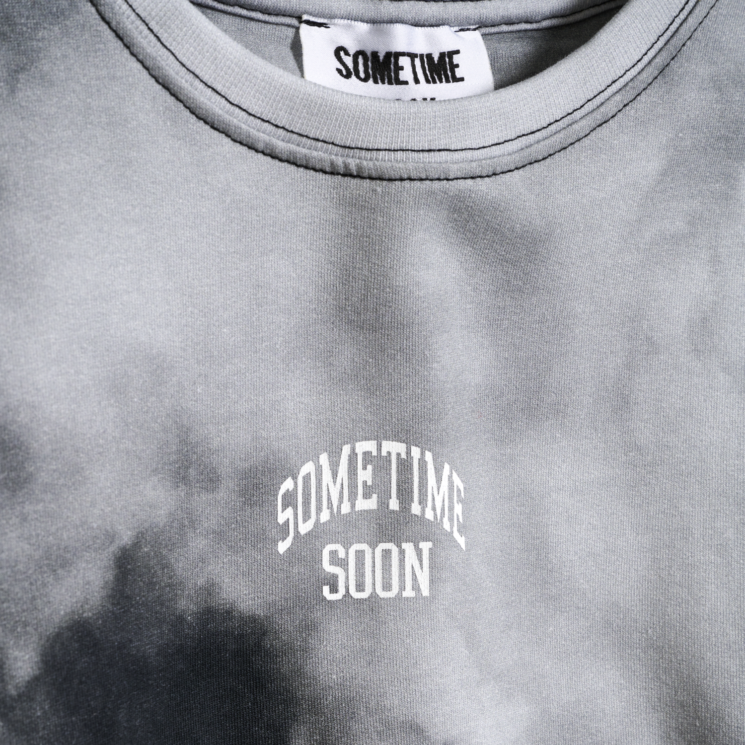 stsCLOUD SWEATSHIRT, BLACK, packshot