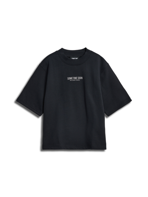 stsLAKER SWEATSHIRT S/S, BLACK, packshot