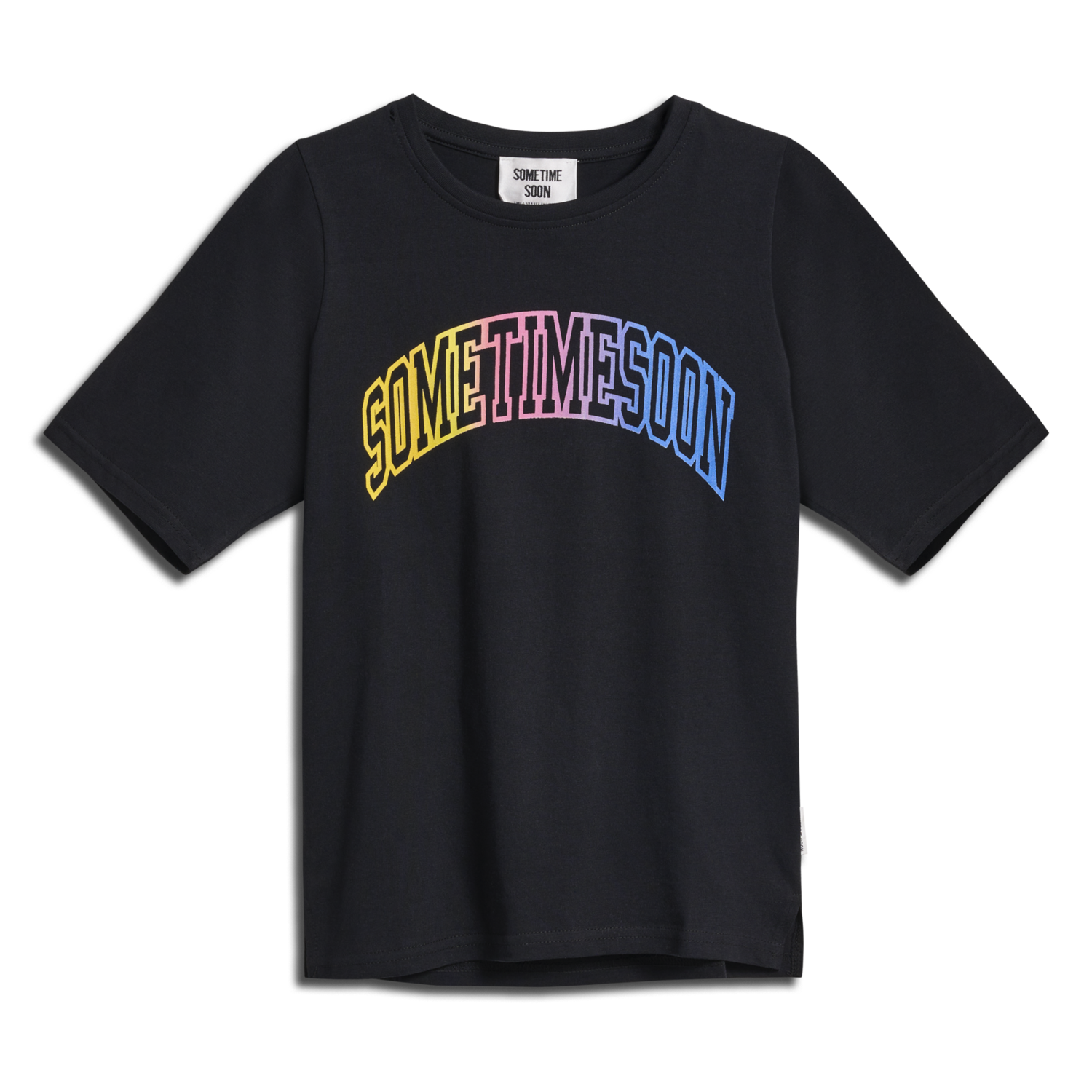 stsOCEAN T-SHIRT S/S, BLACK, packshot