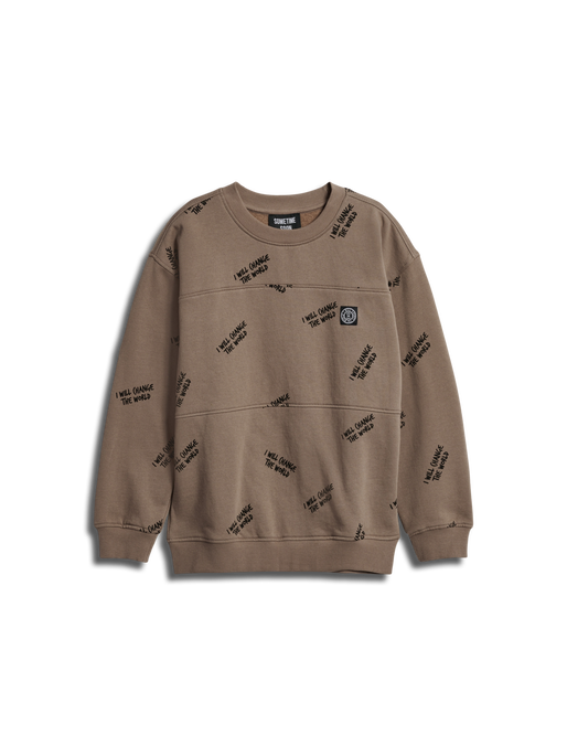 stsMILOS SWEATSHIRT, CARIBOU, packshot