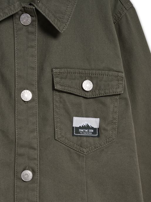 stsAMARA DRESS, DUSTY OLIVE stsAMARA DRESS, DUSTY OLIVE, packshot