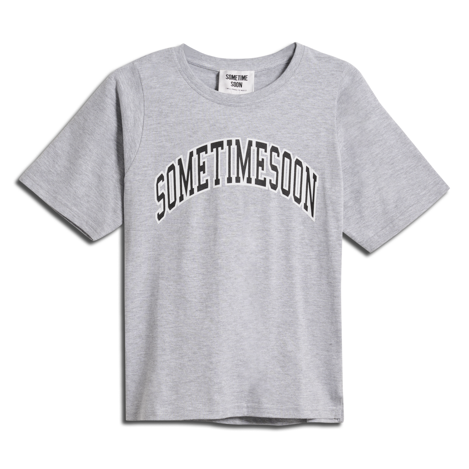 stsOCEAN T-SHIRT S/S, GREY MELANGE, packshot