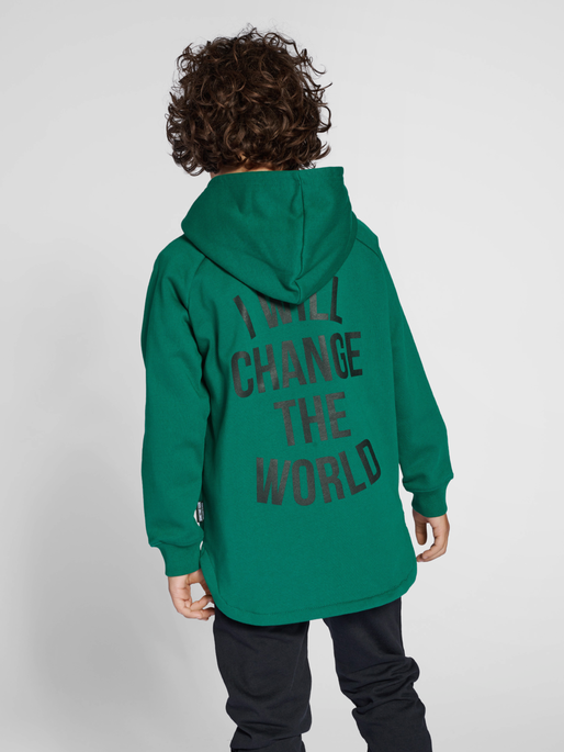 stsMONTEREY HOODIE, EVERGREEN, model