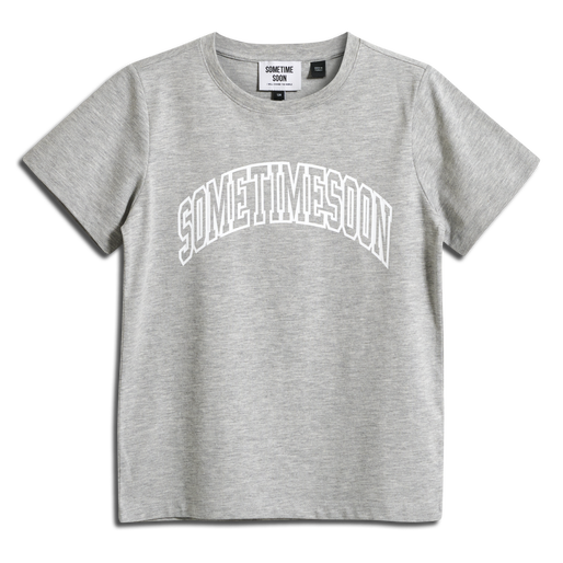 stmOCEAN T-SHIRT S/S, GREY MELANGE, packshot