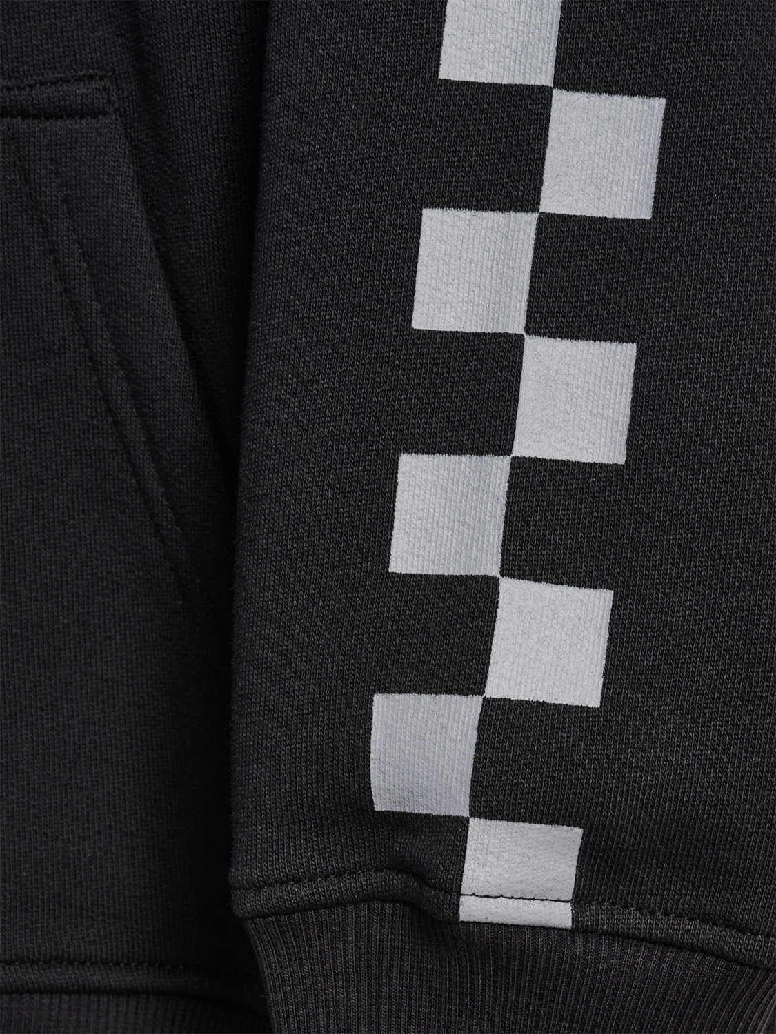 stsORION HOODIE, BLACK, packshot