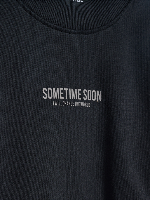 stsLAKER SWEATSHIRT S/S, BLACK, packshot