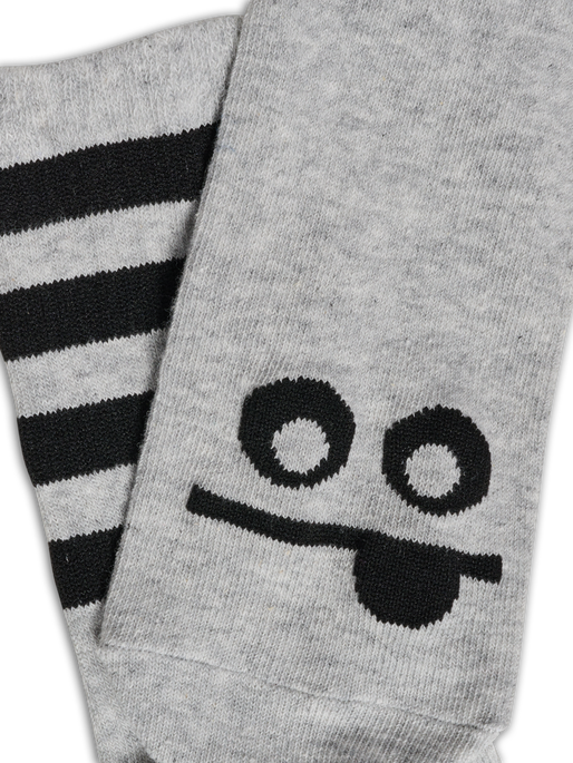 stsTOMMY SOCK 2-PACK, LIGHT GREY MELANGE, packshot