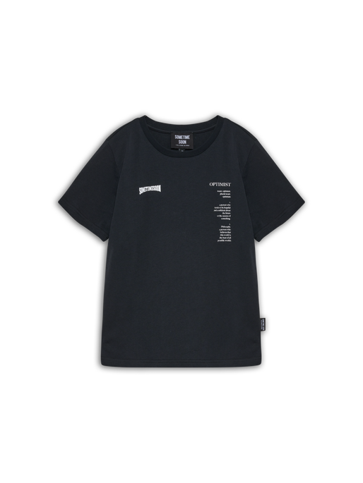 stsAIDEN T-SHIRT, BLACK, packshot