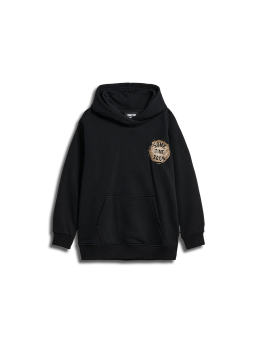 stsMORENO HOODIE, BLACK, packshot