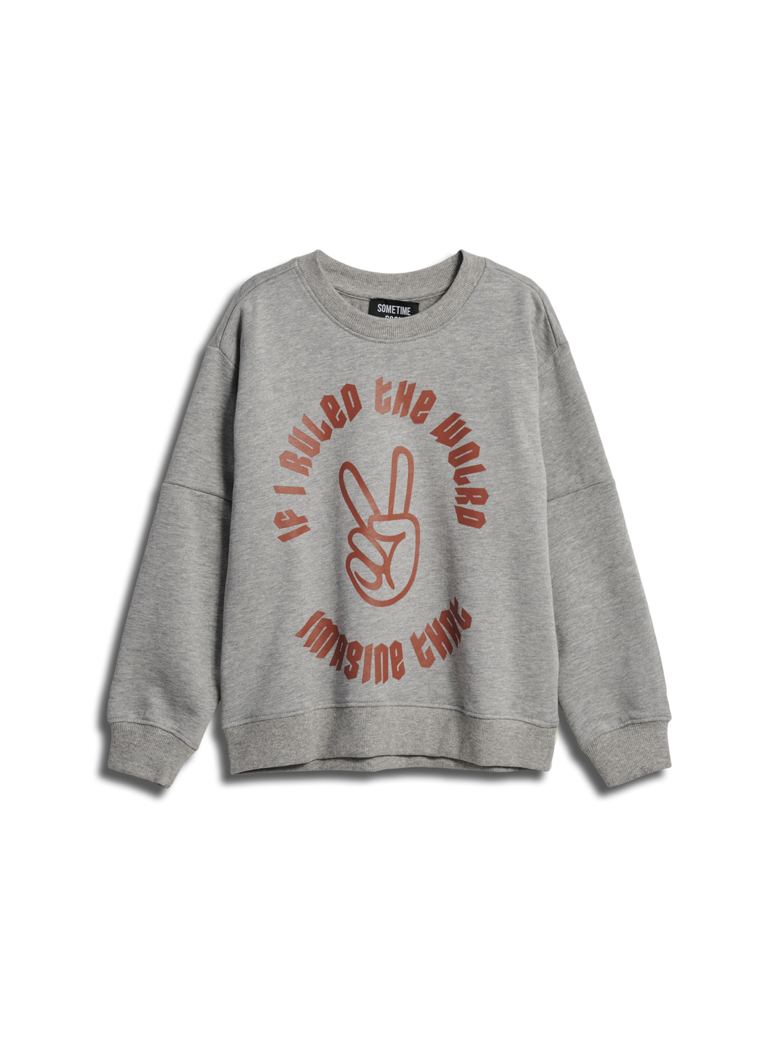 stsSOFIA SWEATSHIRT, LIGHT GREY MELANGE, packshot