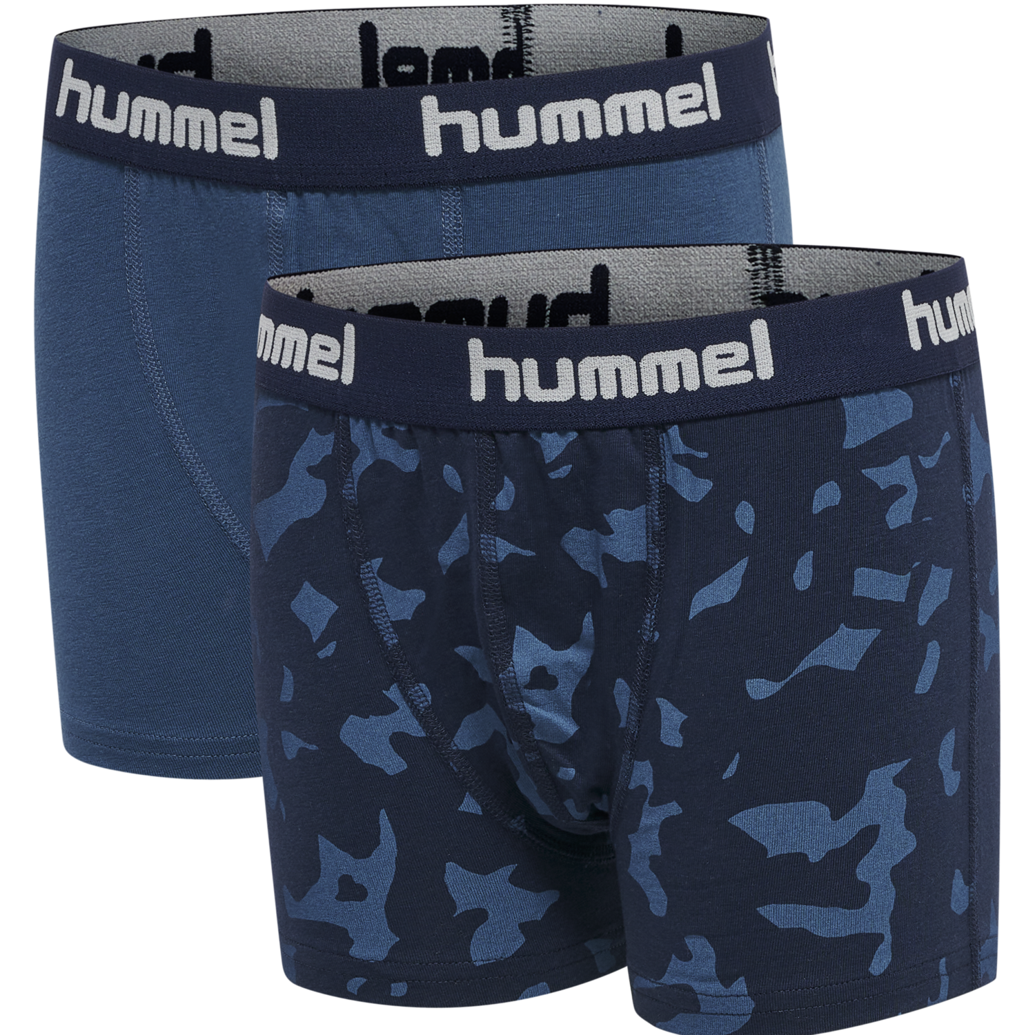 hummel NOLAN BOXERS 2-PACK ENSIGN BLUE | hummel.dk