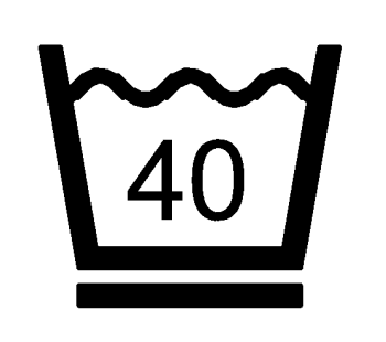 Skånsom maskinvask ved 40 grader Skånsom maskinvask ved 40 grader